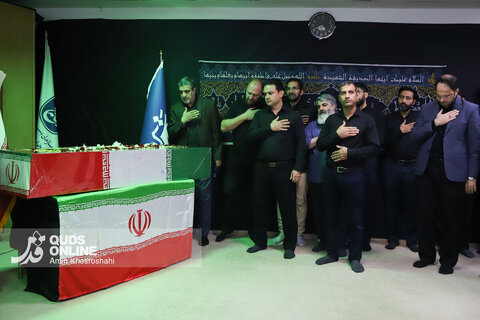 گزارش تصویری | مراسم تجدید میثاق با شهدا - موسسه فرهنگی قدس