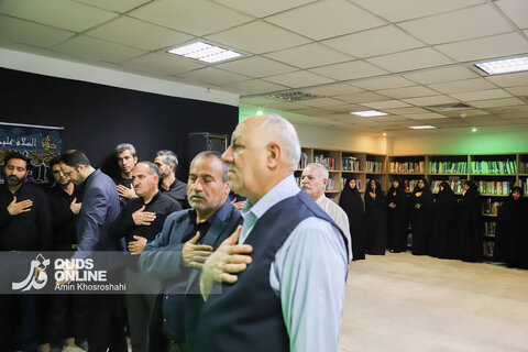 گزارش تصویری | مراسم تجدید میثاق با شهدا - موسسه فرهنگی قدس