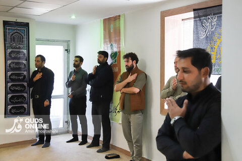 گزارش تصویری | مراسم تجدید میثاق با شهدا - موسسه فرهنگی قدس