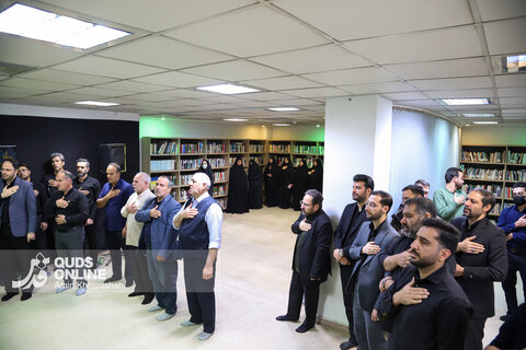 گزارش تصویری | مراسم تجدید میثاق با شهدا - موسسه فرهنگی قدس