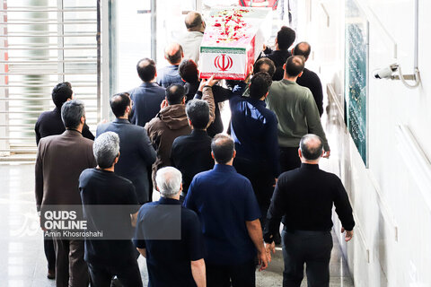 گزارش تصویری | مراسم تجدید میثاق با شهدا - موسسه فرهنگی قدس