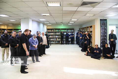 گزارش تصویری | مراسم تجدید میثاق با شهدا - موسسه فرهنگی قدس