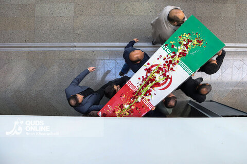 گزارش تصویری | مراسم تجدید میثاق با شهدا - موسسه فرهنگی قدس