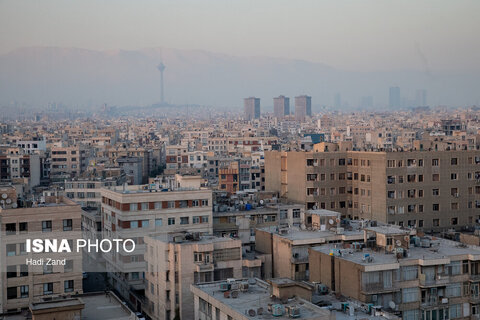 تصاویری از وضعیت خطرناک هوای تهران