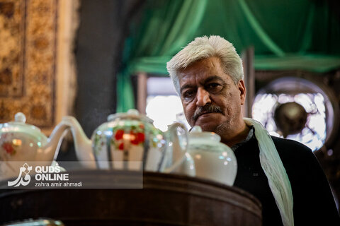 گزارش تصویری | عزاداری ایام فاطمیه در تکیه سادات اخوی