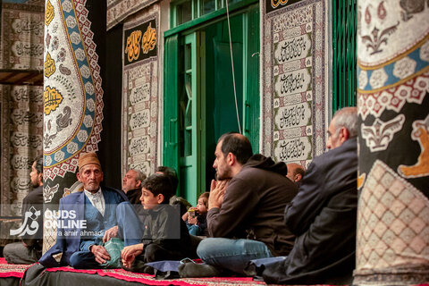 گزارش تصویری | عزاداری ایام فاطمیه در تکیه سادات اخوی