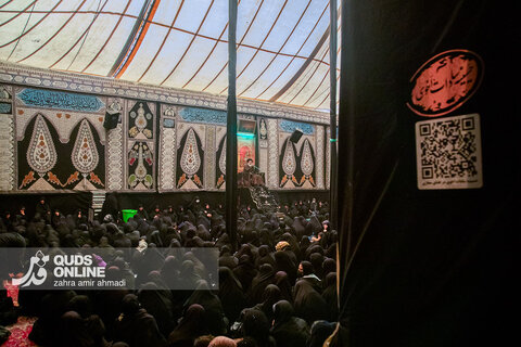 گزارش تصویری | عزاداری ایام فاطمیه در تکیه سادات اخوی