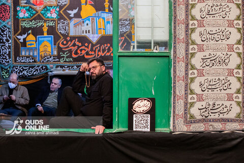 گزارش تصویری | عزاداری ایام فاطمیه در تکیه سادات اخوی