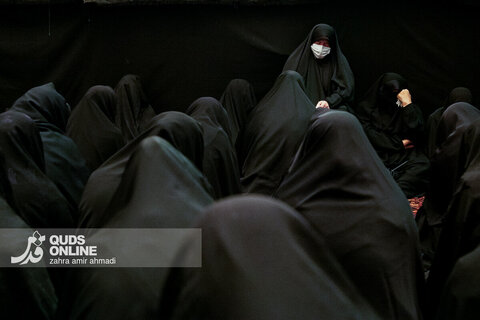 گزارش تصویری | عزاداری ایام فاطمیه در تکیه سادات اخوی