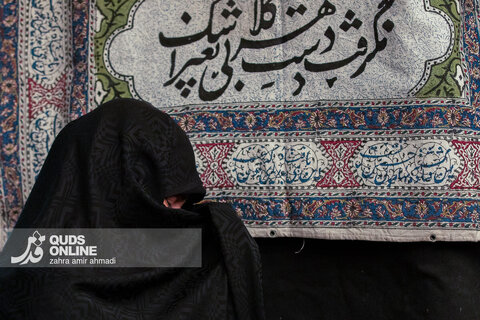 گزارش تصویری | عزاداری ایام فاطمیه در تکیه سادات اخوی