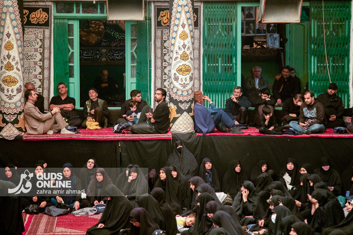 عزاداری ایام فاطمیه در تکیه سادات اخوی