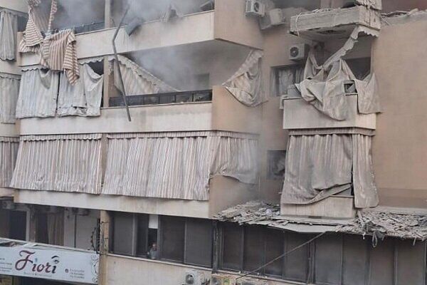 حمله رژیم صهیونیستی به ضاحیه در بیروت