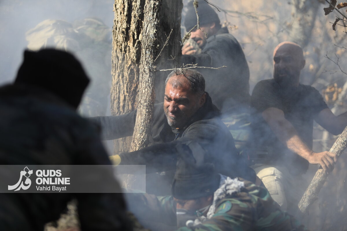 رصد شبانه‌روزی جنگل الیت تا خاموشی کامل ادامه دارد