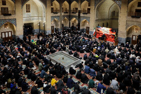 مجلس روضه فاطمیه در حرم مطهر رضوی