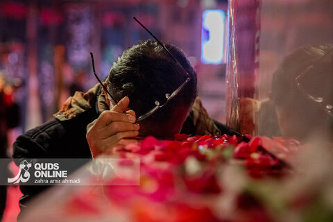 گزارش تصویری | آیین وداع با ۱۰۰ شهید گمنام