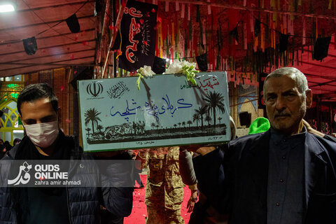 گزارش تصویری | آیین وداع با ۱۰۰ شهید گمنام