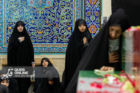 گزارش تصویری | آیین وداع با ۱۰۰ شهید گمنام