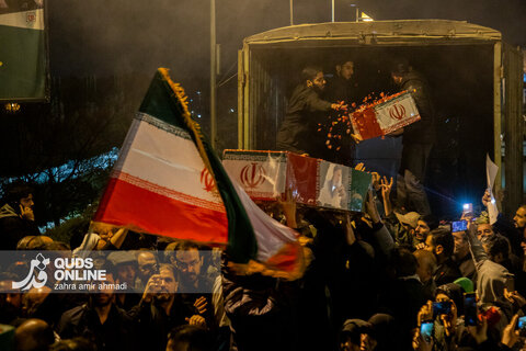 گزارش تصویری | آیین وداع با ۱۰۰ شهید گمنام