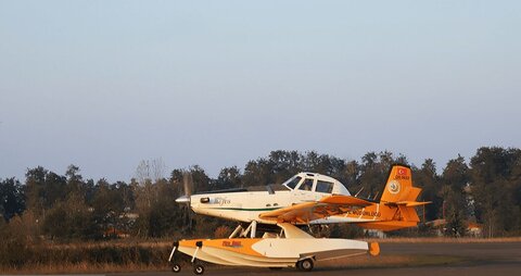 هواپیماهای اطفاء حریق ترکیه به امداد الیت آمدند