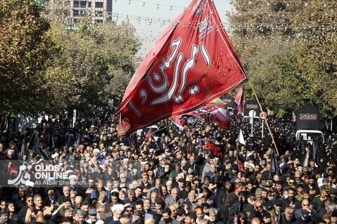 گزارش تصویری | مراسم تشییع پیکرهای مطهر 13 شهید گمنام در مشهد