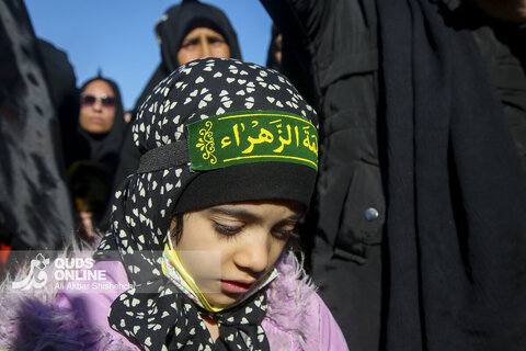 گزارش تصویری | مراسم تشییع پیکرهای مطهر 13 شهید گمنام در مشهد