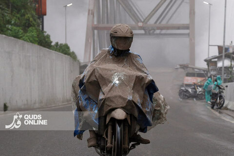 فوران آتشفشان کوه سمرو در اندونزی