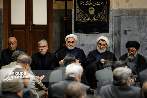 مجلس روضه فاطمیه در حرم مطهر رضوی