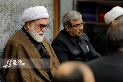 مجلس روضه فاطمیه در حرم مطهر رضوی