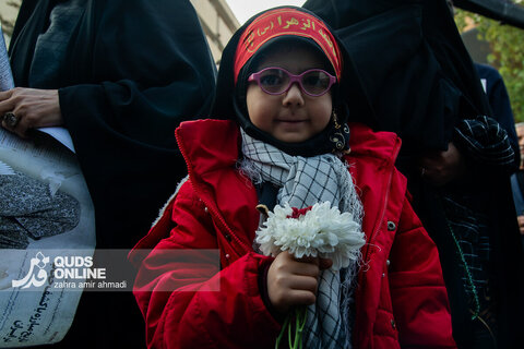 مراسم تشییع پیکرهای پاک ۱۰۰ شهید گمنام - تهران