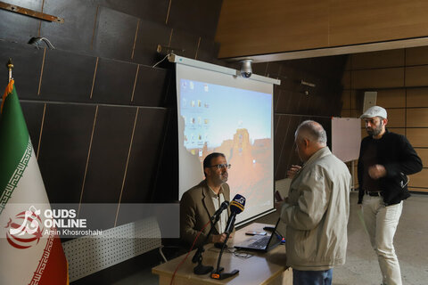 گزارش تصویری | نشست نوزدهم قصه‌های حرم؛ تاریخ ایوان در حرم مطهر رضوی