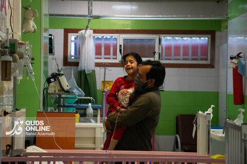 بیمارستان کودکان اکبر مشهد در موج جدید آنفلوآنزا _ کرونا