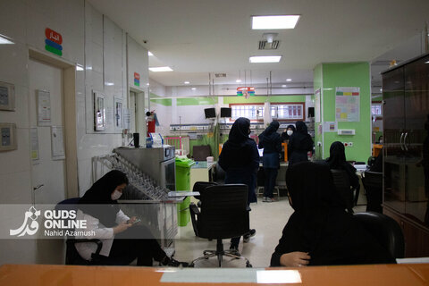 بیمارستان کودکان اکبر مشهد در موج جدید آنفلوآنزا _ کرونا