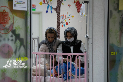 بیمارستان کودکان اکبر مشهد در موج جدید آنفلوآنزا _ کرونا