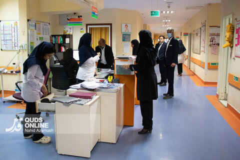 بیمارستان کودکان اکبر مشهد در موج جدید آنفلوآنزا _ کرونا