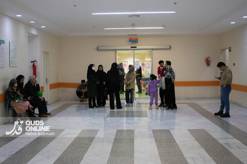 بیمارستان کودکان اکبر مشهد در موج جدید آنفلوآنزا _ کرونا