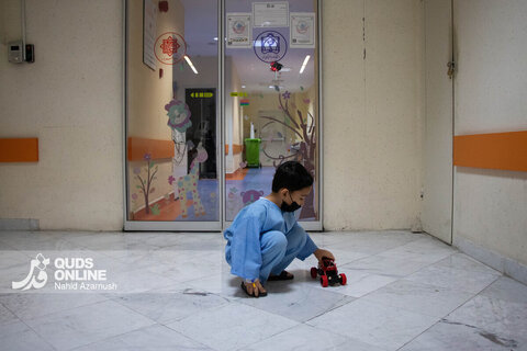 بیمارستان کودکان اکبر مشهد در موج جدید آنفلوآنزا _ کرونا