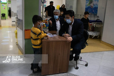 بیمارستان کودکان اکبر مشهد در موج جدید آنفلوآنزا _ کرونا