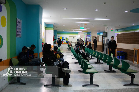 بیمارستان کودکان اکبر مشهد در موج جدید آنفلوآنزا _ کرونا