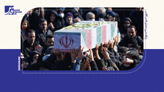 فیلم | مراسم تشییع پیکر شهدای گمنام در مشهد