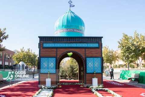 گزارش تصویری | تشییع و تدفین شهید گمنام در زائرسرای رضوی