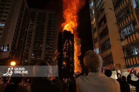 مرگبارترین آتش‌سوزی هنگ کنگ در دهه‌های اخیر