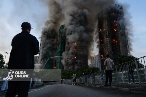 مرگبارترین آتش‌سوزی هنگ کنگ در دهه‌های اخیر