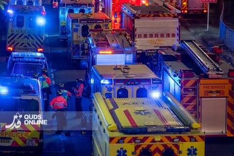 مرگبارترین آتش‌سوزی هنگ کنگ در دهه‌های اخیر