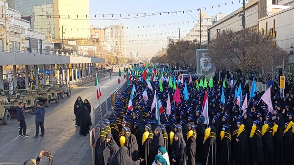 رزمایش بزرگ اقتدار بسیجیان خراسان رضوی برگزار شد