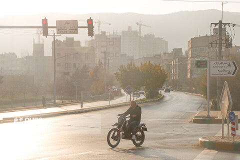 گزارش تصویری | هوای آلوده؛ سهم شهر از پاییز بی باران