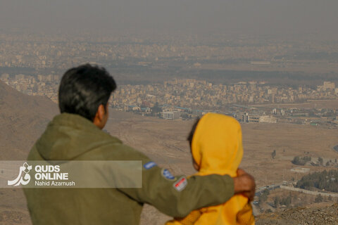 گزارش تصویری | هوای آلوده؛ سهم شهر از پاییز بی باران