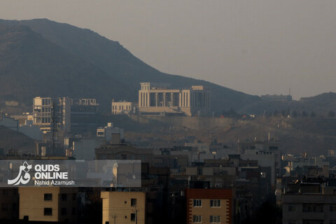 گزارش تصویری | هوای آلوده؛ سهم شهر از پاییز بی باران