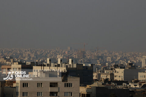 گزارش تصویری | هوای آلوده؛ سهم شهر از پاییز بی باران