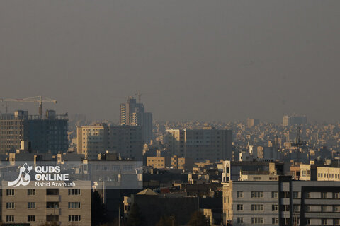 گزارش تصویری | هوای آلوده؛ سهم شهر از پاییز بی باران