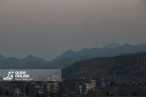 گزارش تصویری | هوای آلوده؛ سهم شهر از پاییز بی باران